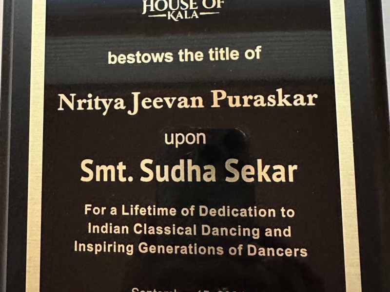 Sudha Aunty Honored With New&nbsp;Title